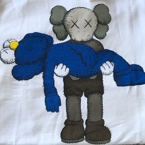 KAWS x Uniqlo Short Sleeve UT White